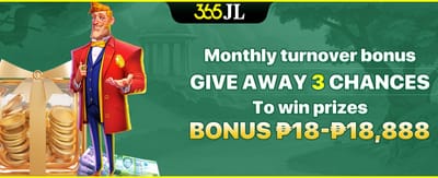 Monthly Turnover Mega Prize promotion banner